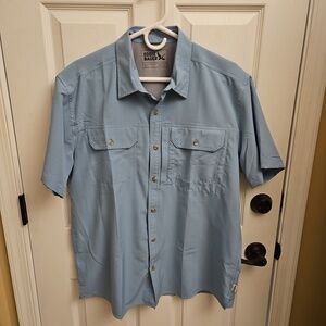 Eddie Bauer UPF 50 Ripstop Guide | Short Sleeve Button Down